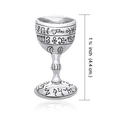 Magick Chalice Sterling Silver Pendant TPD1122 - Jewelry